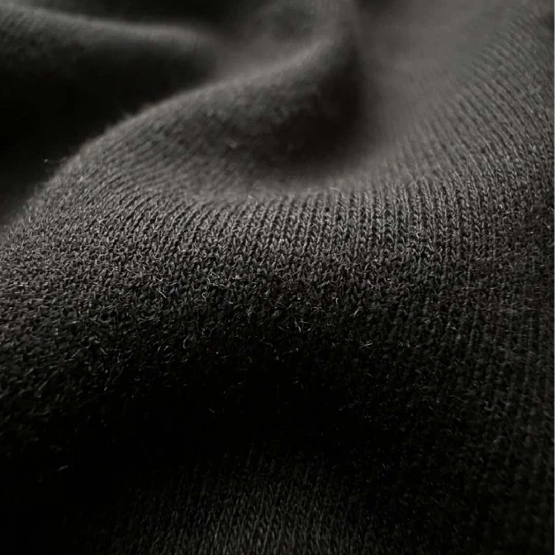 Brad Long Sleeve Henley | Black