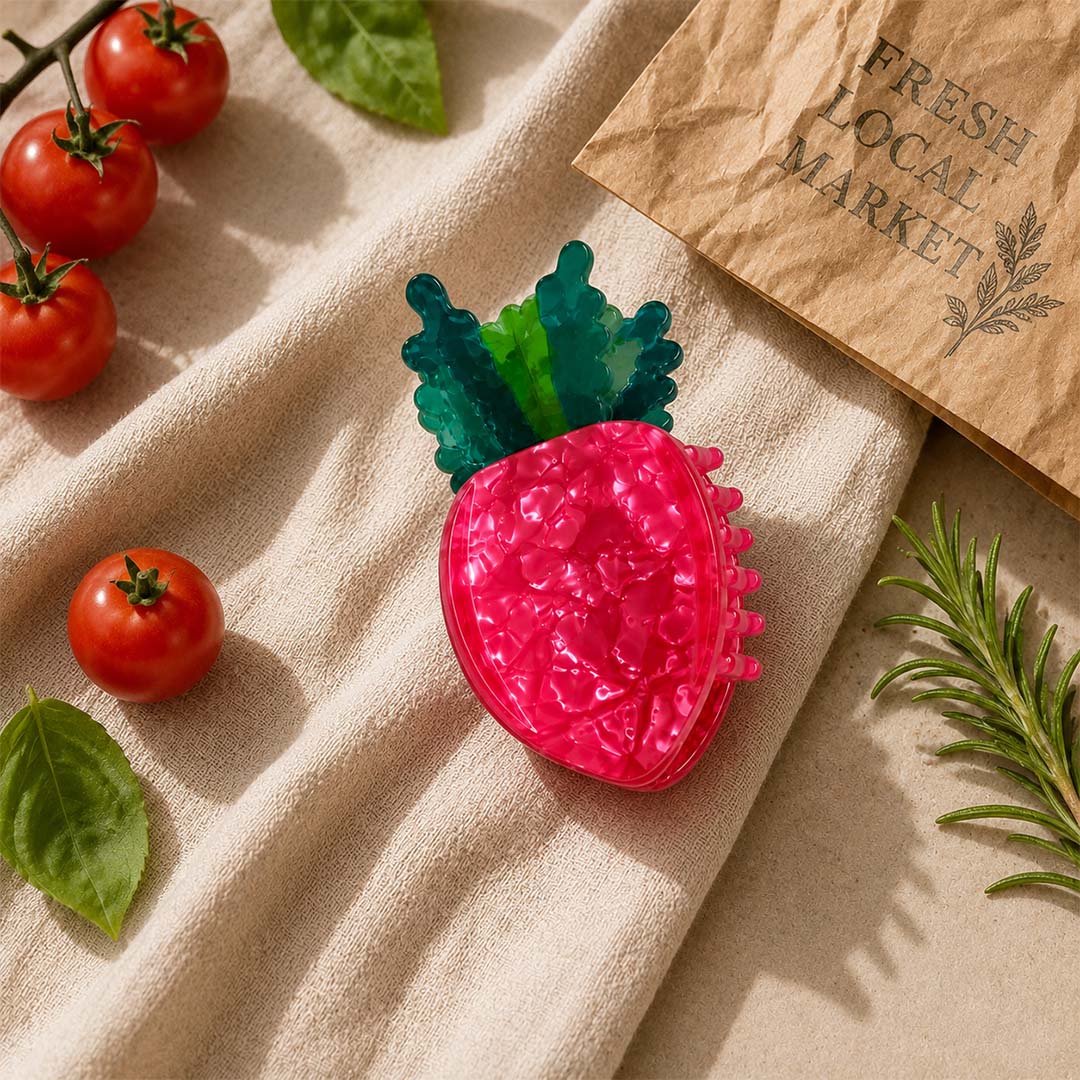 Muse Atelier | Pink Radish Hair Claw
