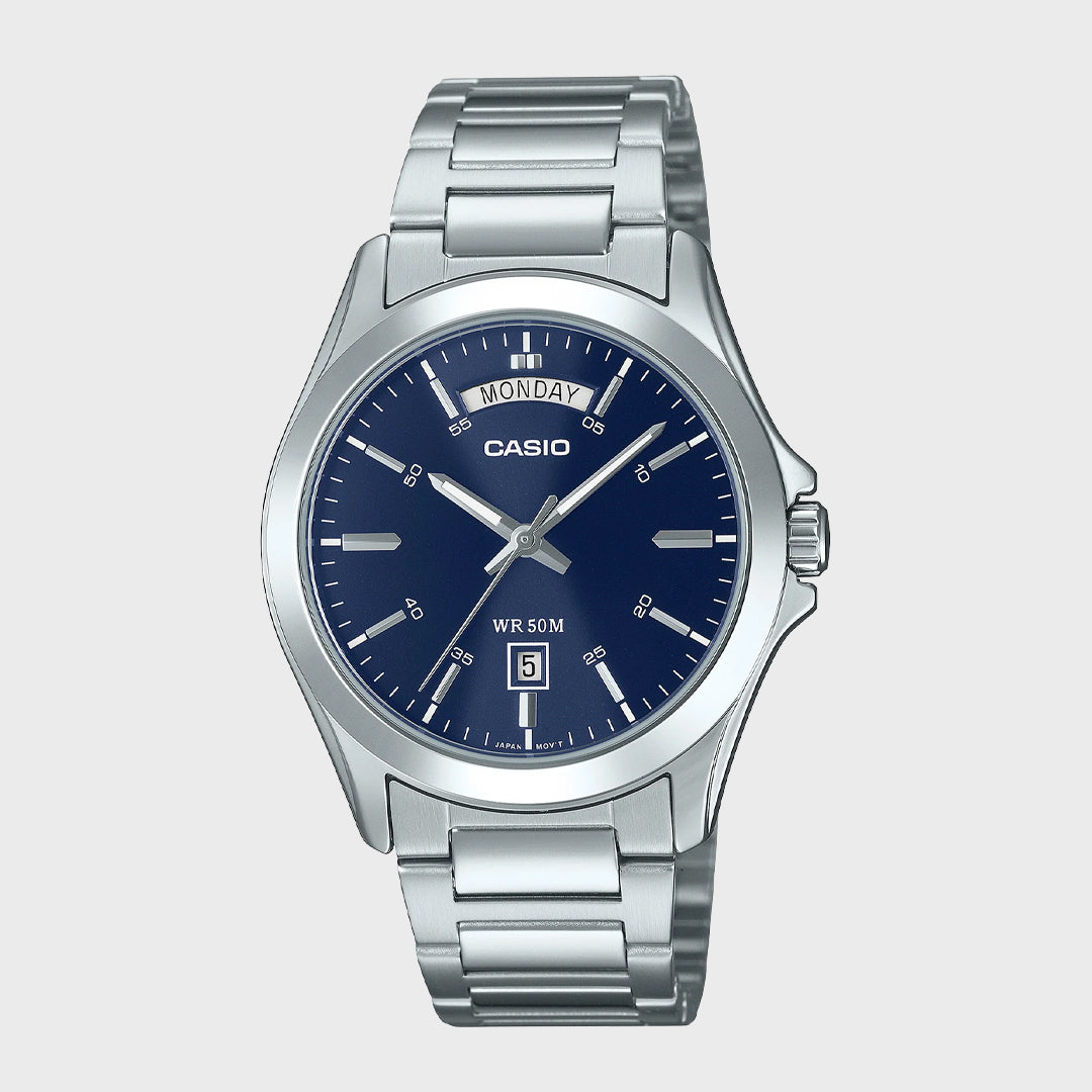 Vintage Day Date | Silver Blue