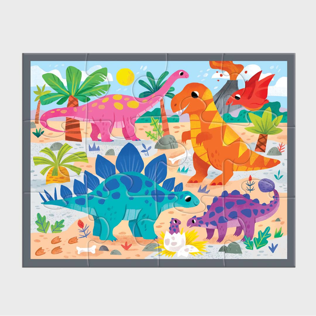 12pc PUZZLE | MIGHTY DINOSAURS