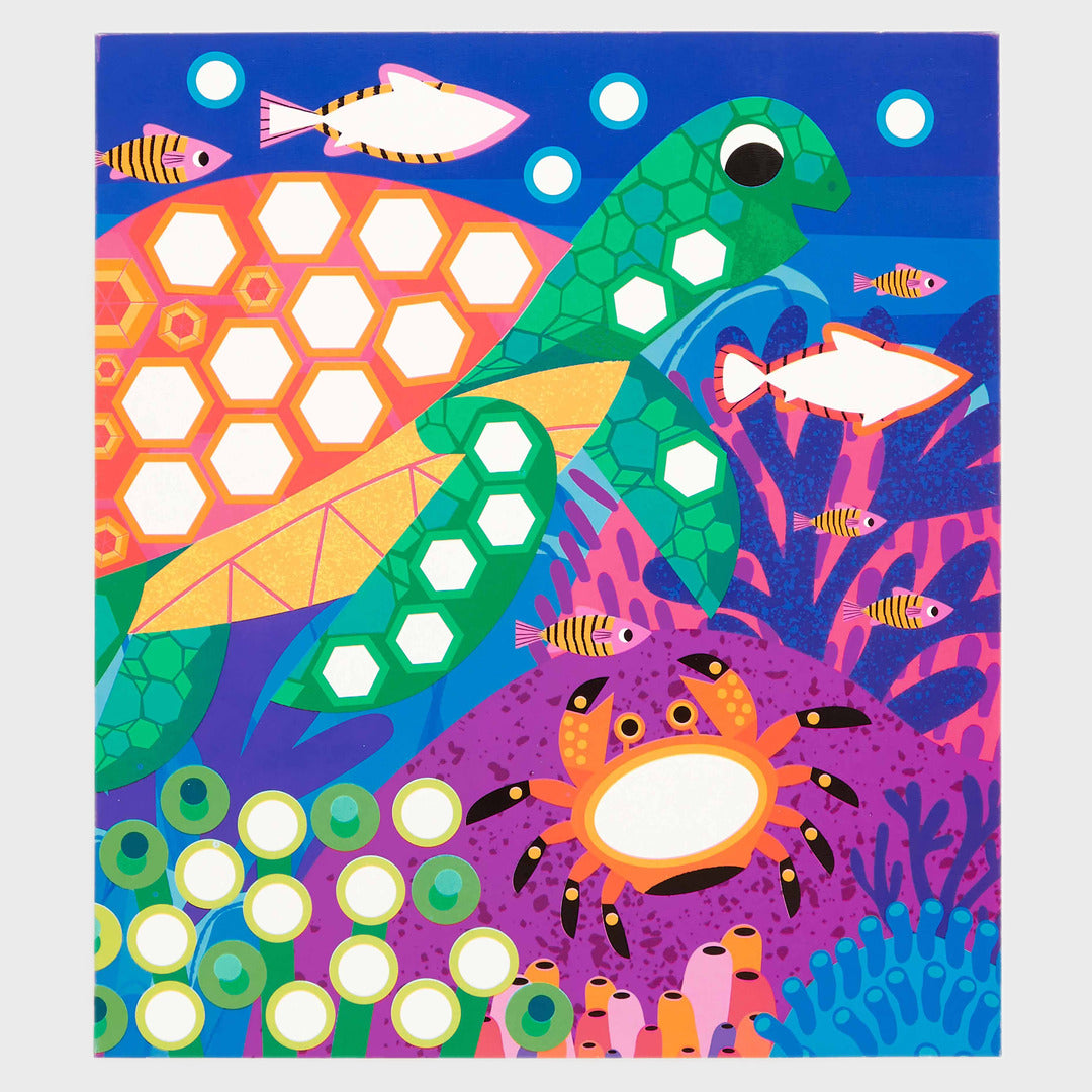 Magic Sticker Sparkle Poster Activity Kit | Ocean