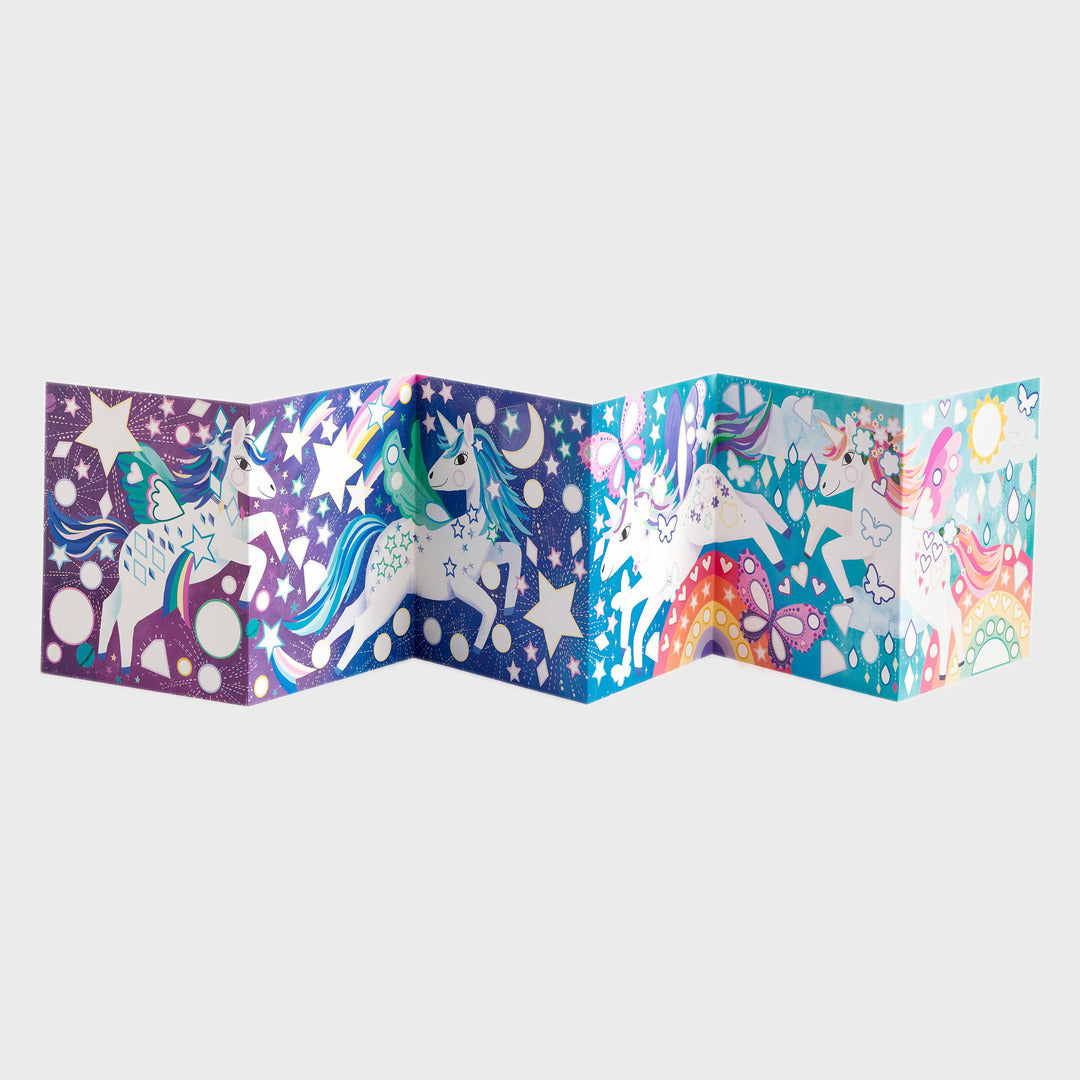 Magic Sticker Sparkle Poster Activity Kit | Unicorn