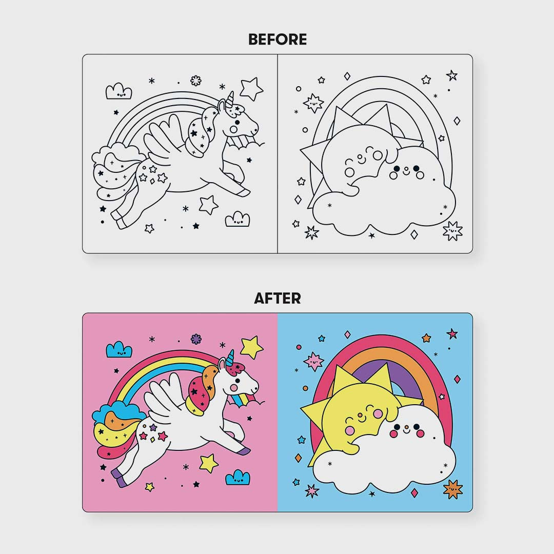 Bath Book | Unicorn