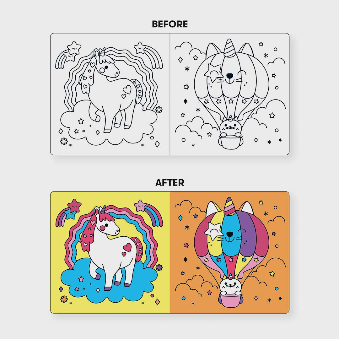 Bath Book | Unicorn