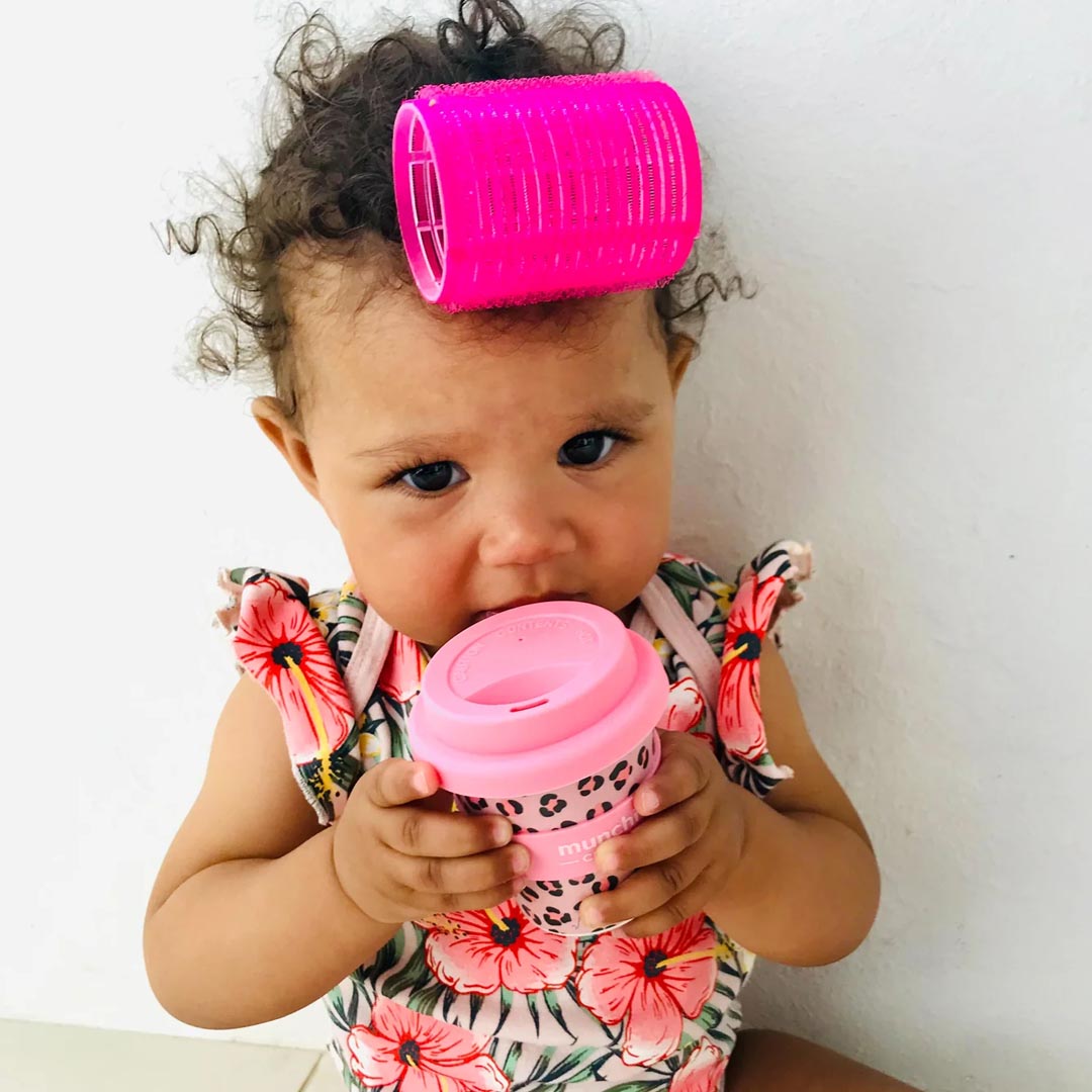 4oz Babychino Cups | Leopard Print