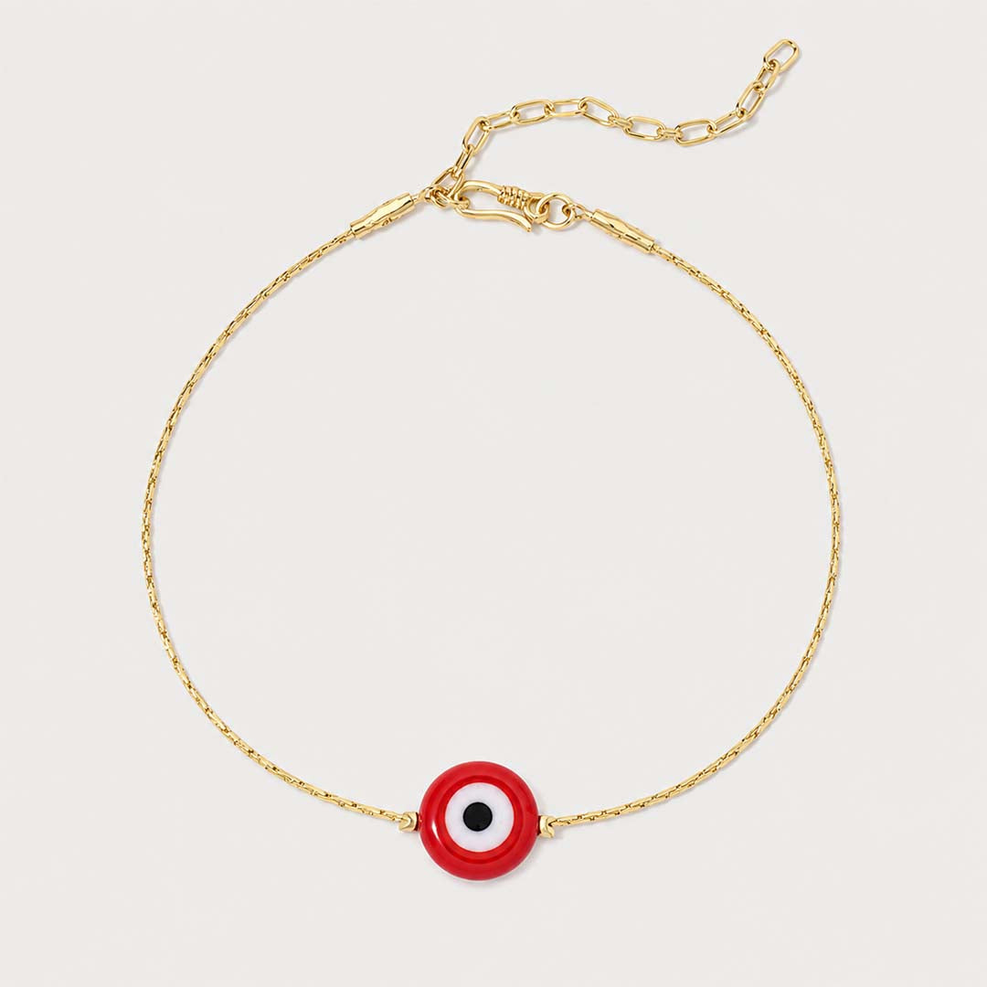 Turkish Evil Eye  Bracelet | Red