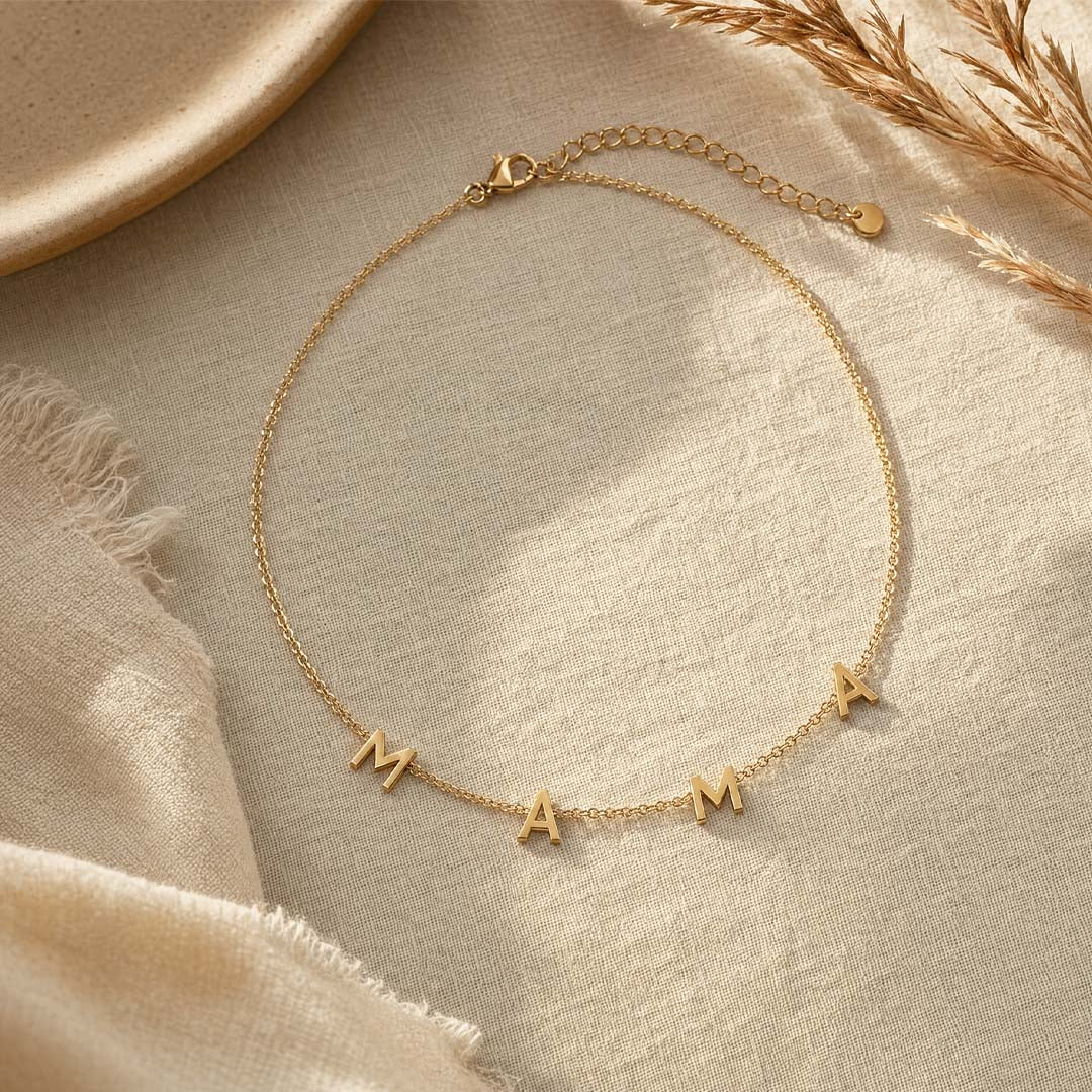 MAMA Necklace | Gold