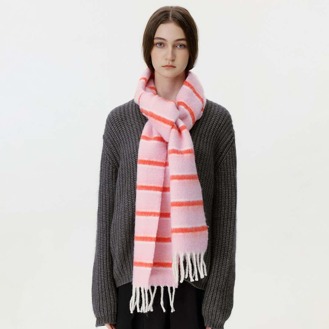 Cloudline Scarf | Blush Coral