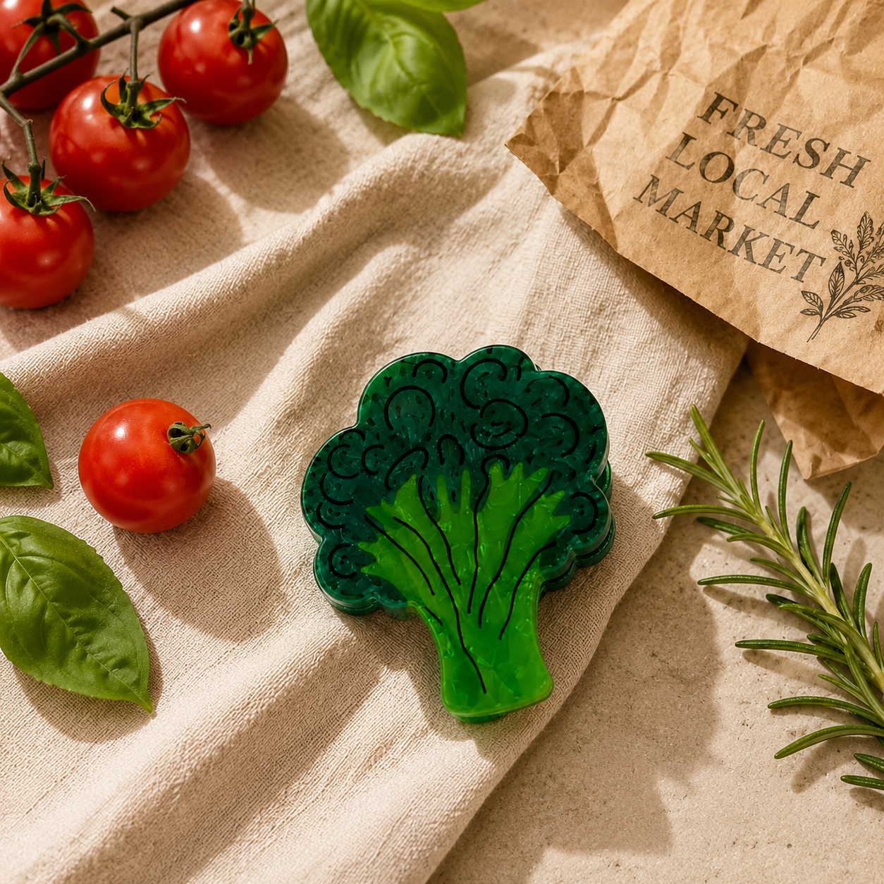 Muse Atelier | Broccoli Hair Claw