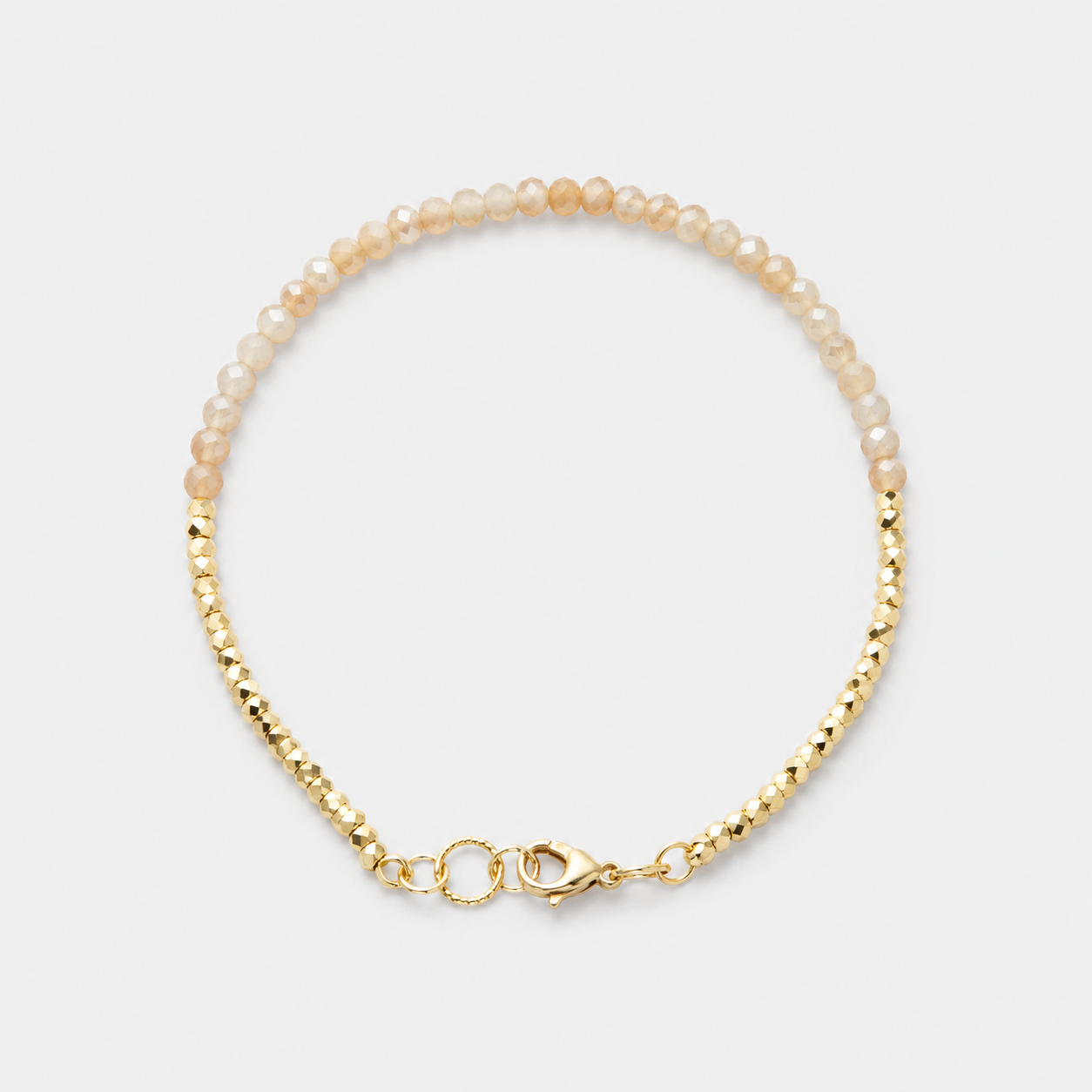 Gypsy Bead Bracelet | Sunstone