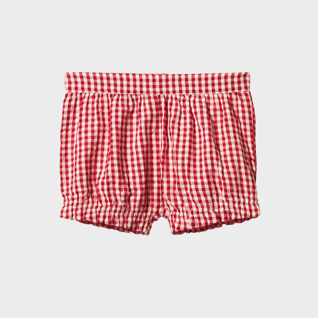 Betty Shorts | Red Check