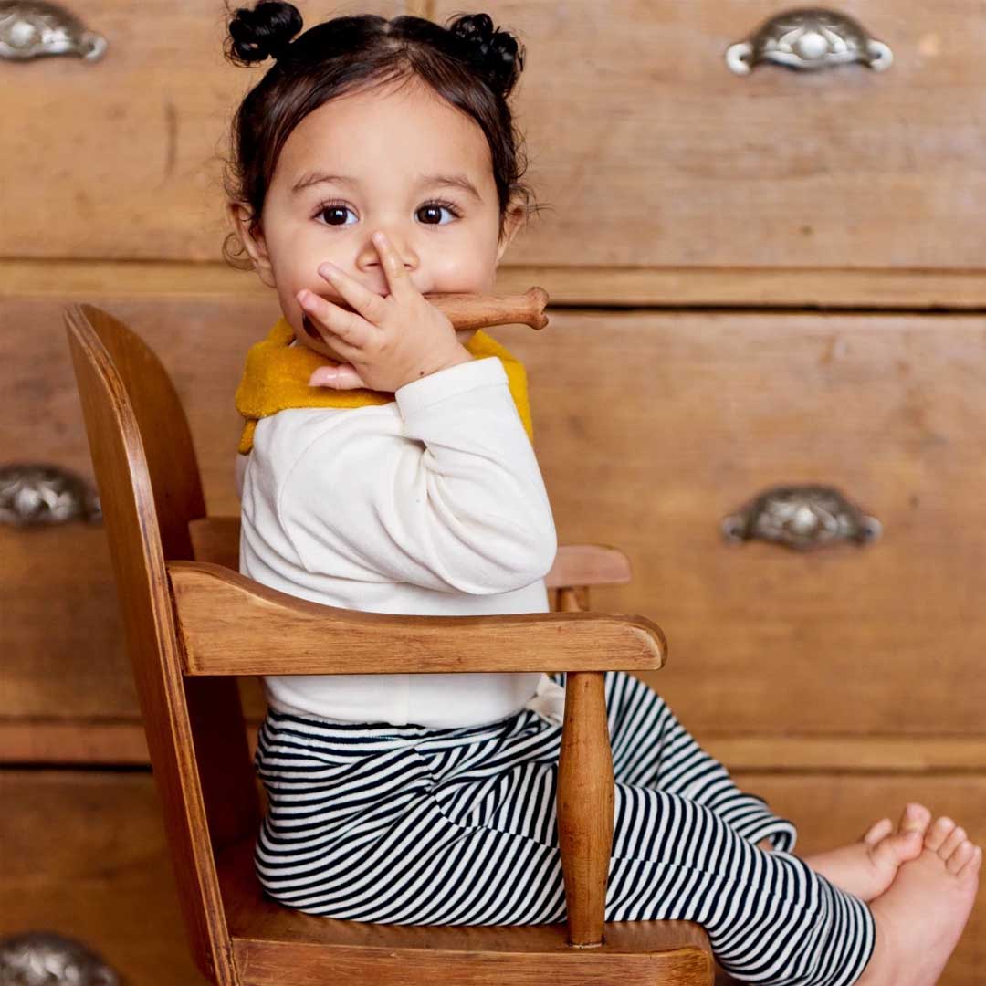 Drawstring Pants | Navy Stripe