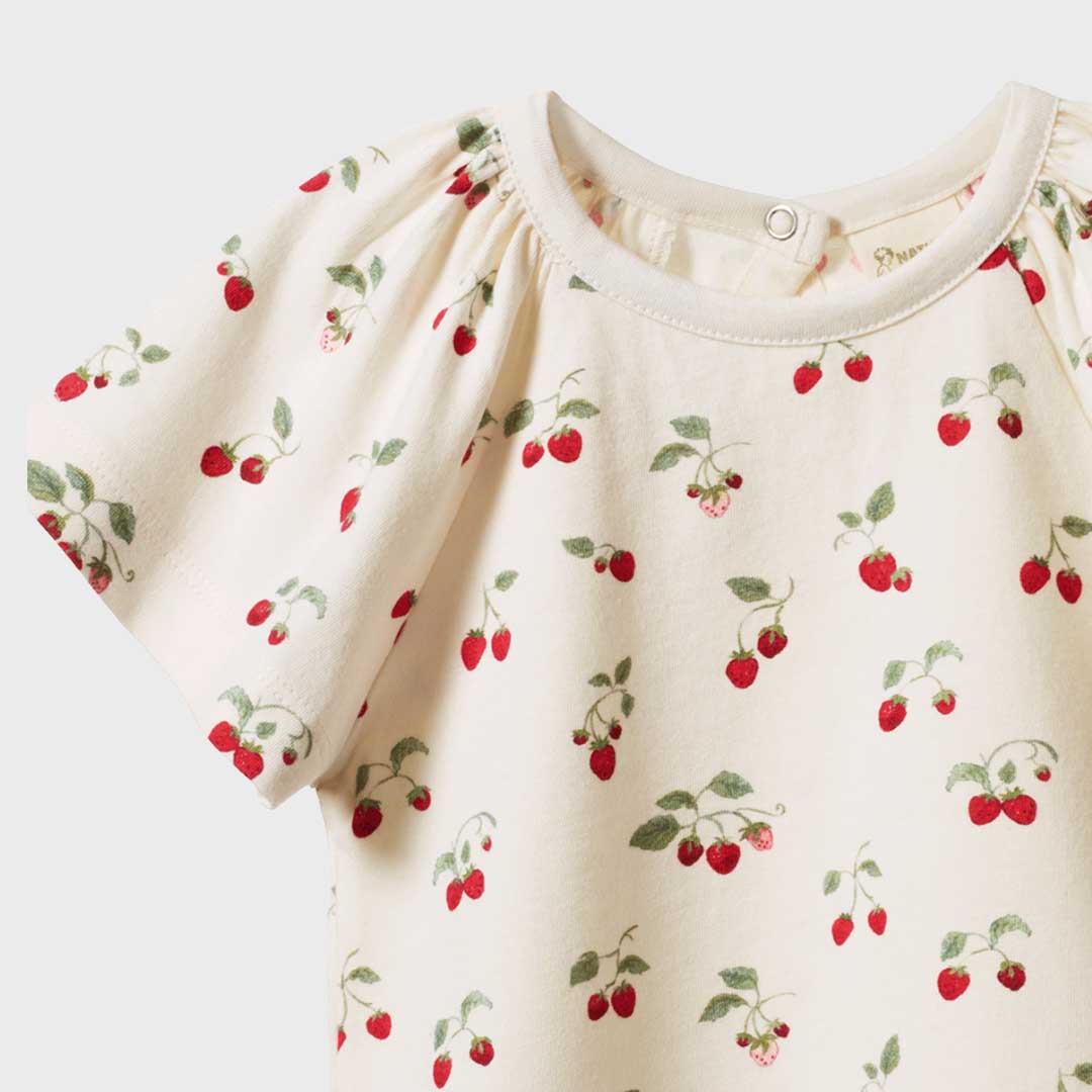 Faye Tee | Strawberry Blush