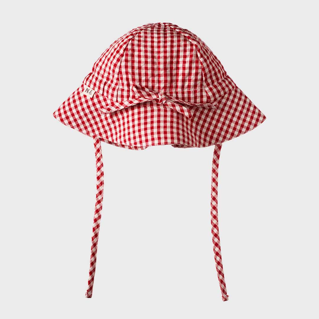 Gingham Sunhat | Red Check