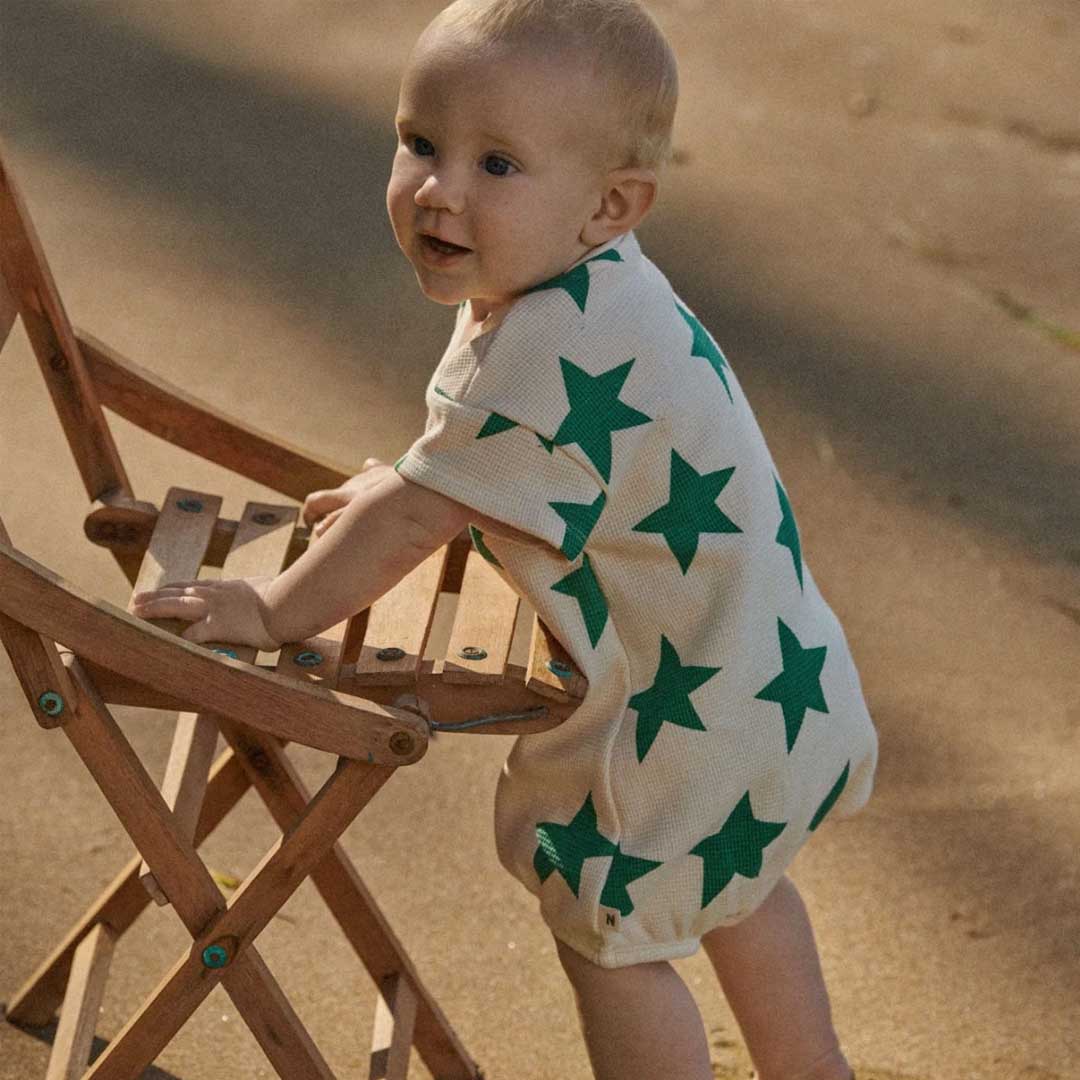 Juno Romper Waffle  | Magic Print