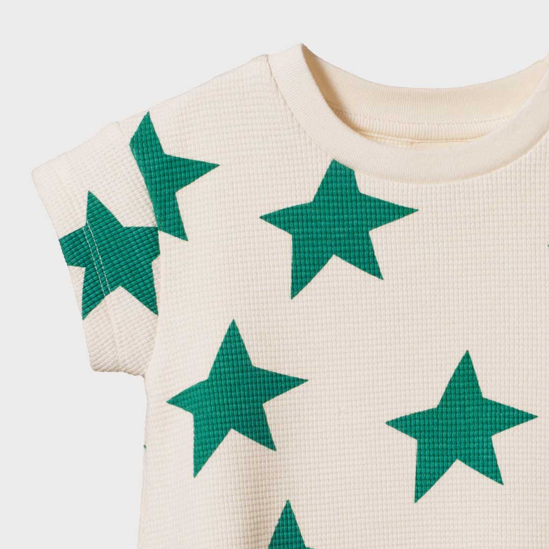 Juno Romper Waffle  | Magic Print