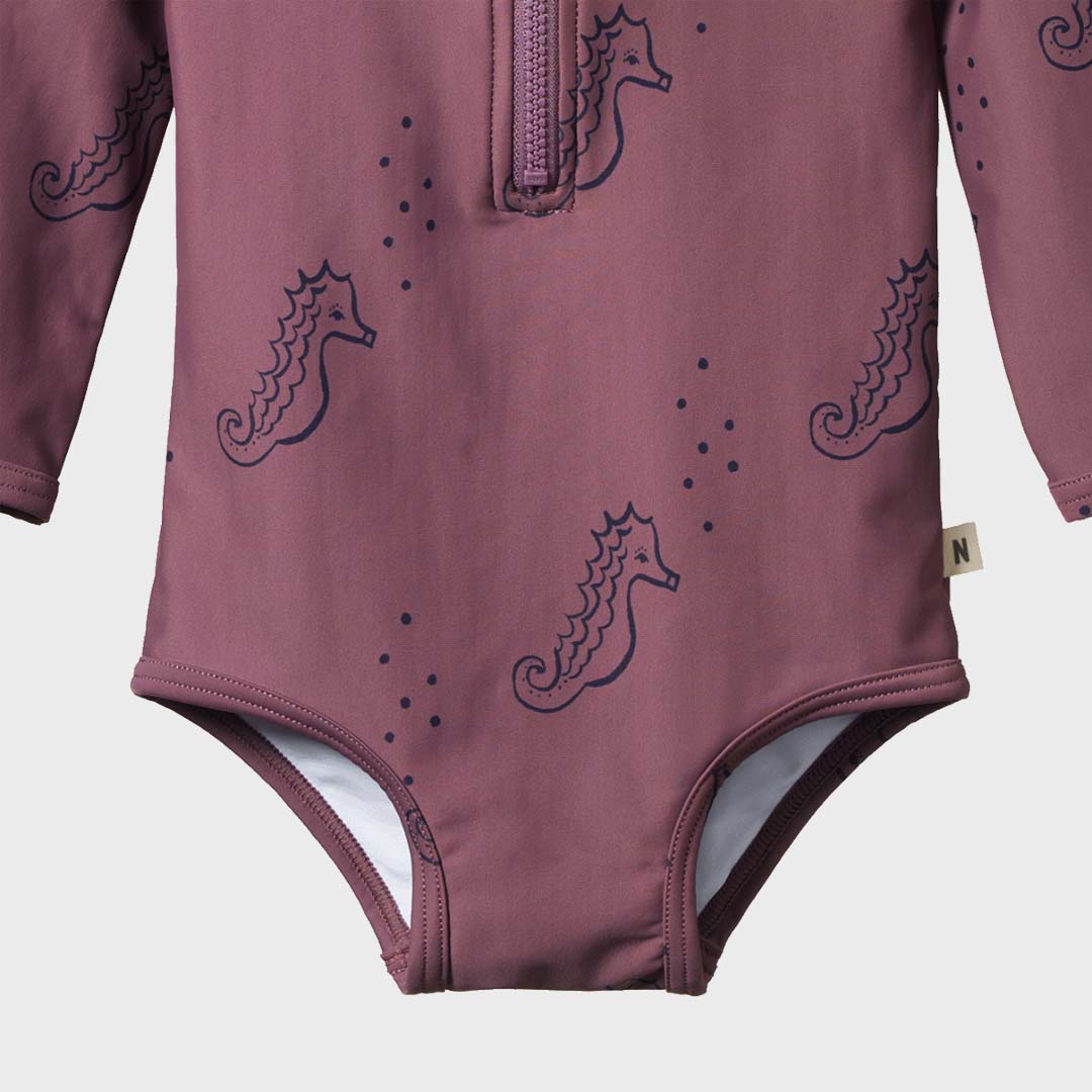 ONE PIECE BATHING SWIMSUIT | NEPTUNE PRINT