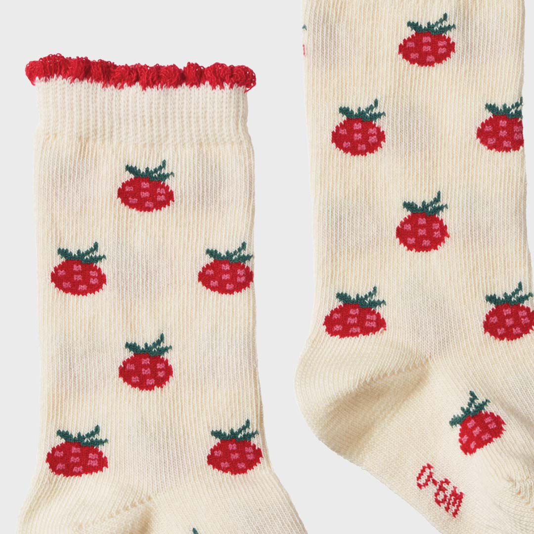 ORGANIC COTTON SOCKS | RASPBERRIES