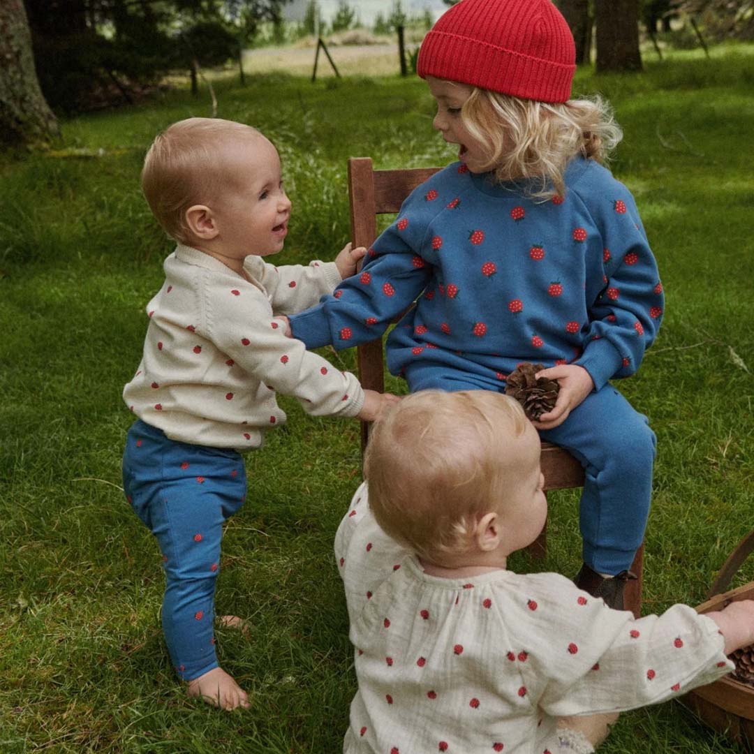 PIPER CARDIGAN | RASPBERRY PRINT