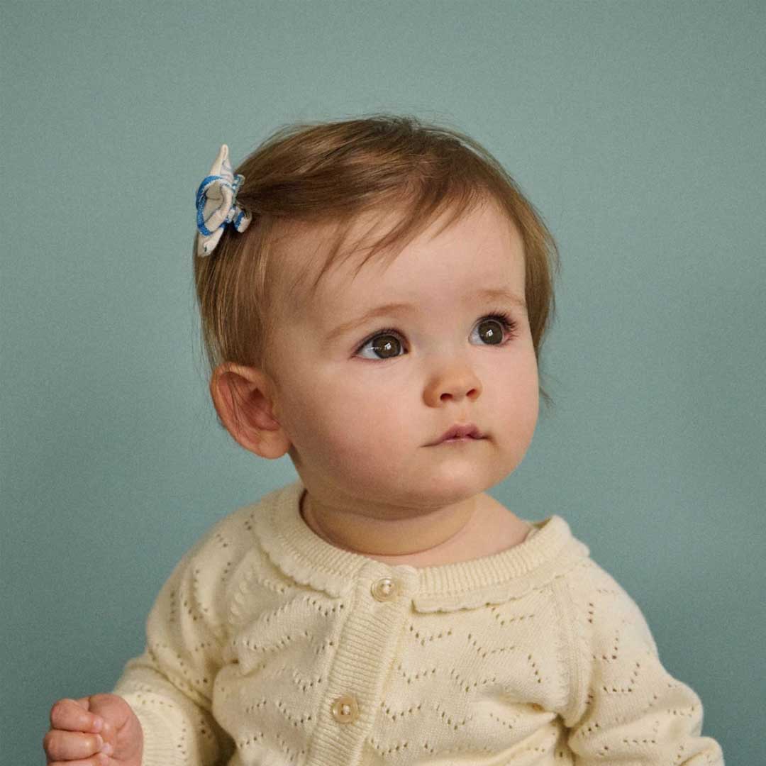 Piper Cardigan | Natural Pointelle