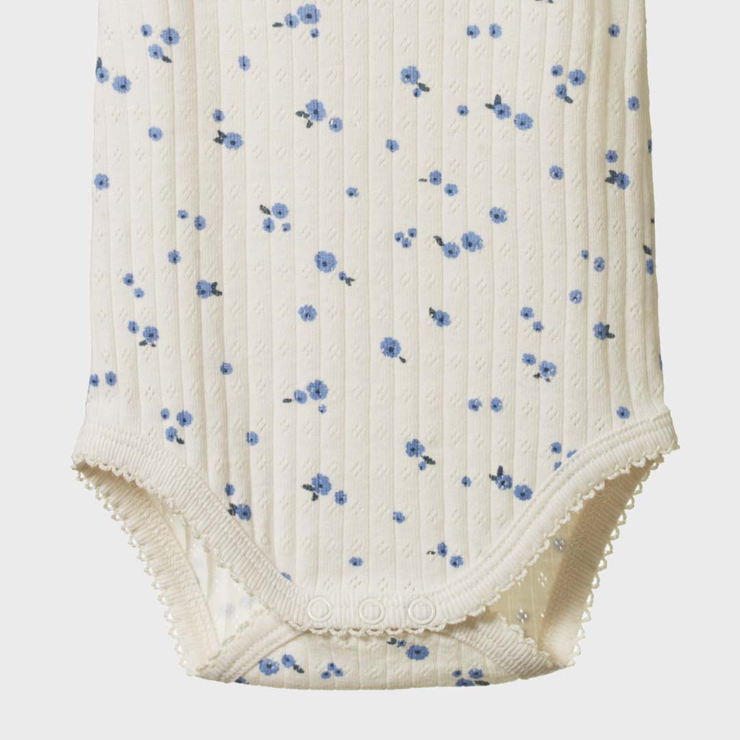 POINTELLE CAMISOLE BODYSUIT | DAISY PRINT