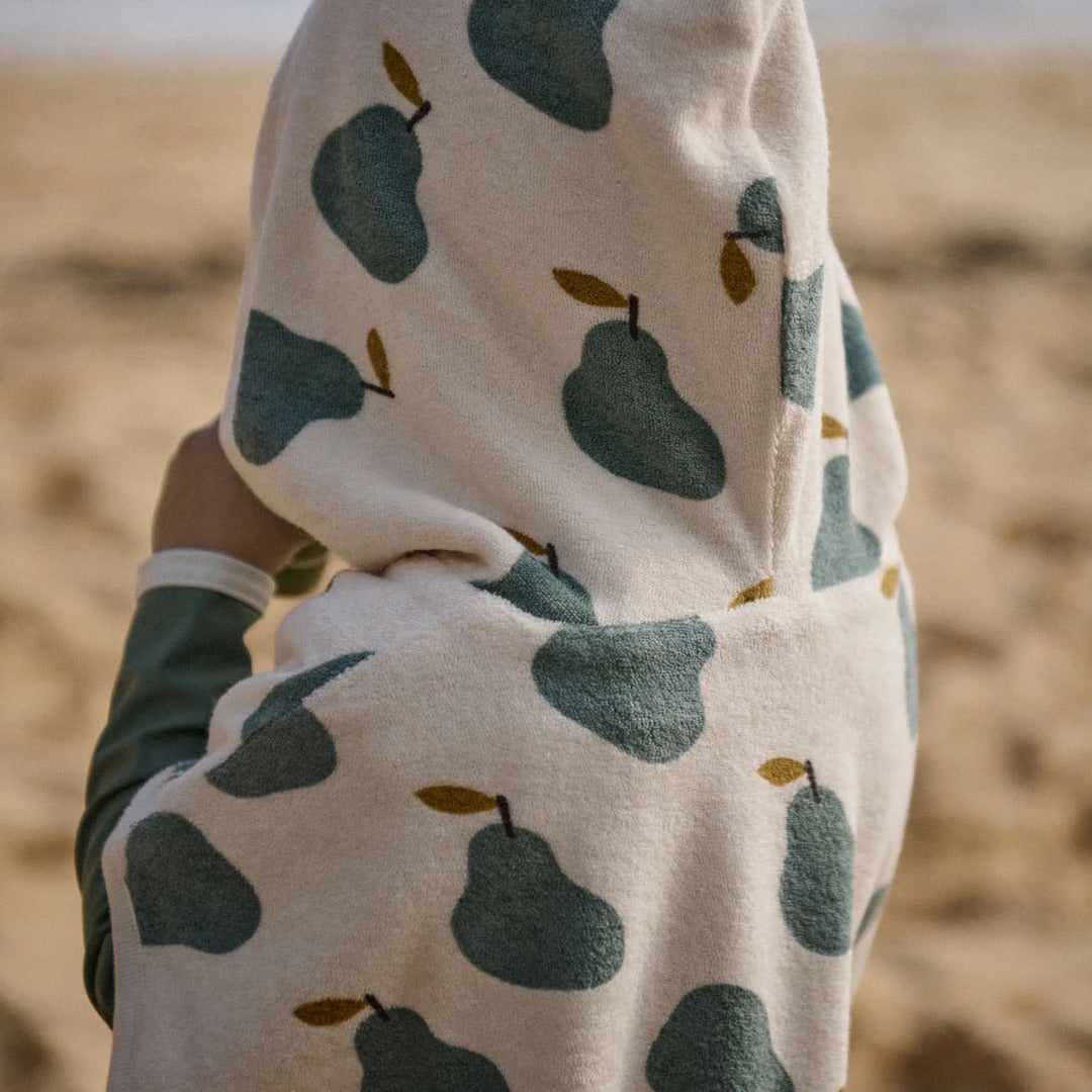 Poncho Towel | Pear Print