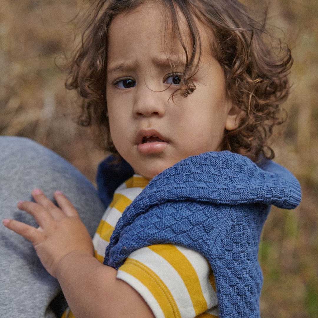 River Tee | Golden Sea Stripe