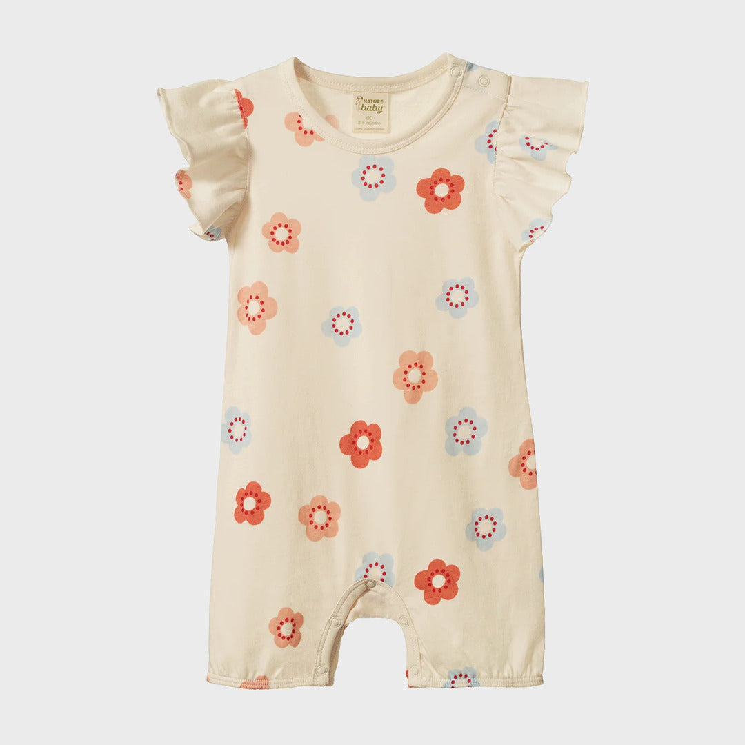 Tilly Suit | Flora Stamp Print