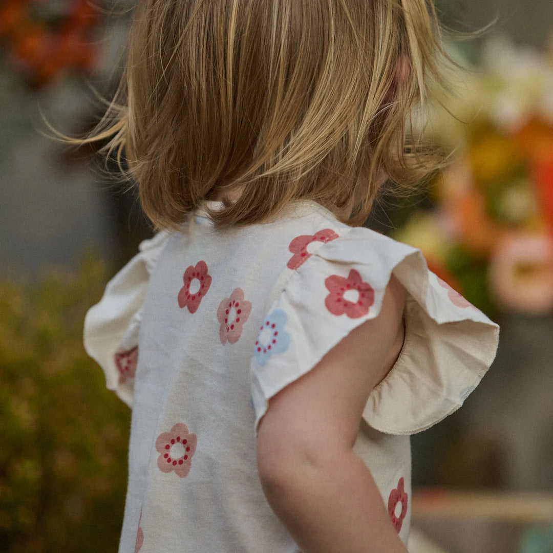 Tilly Suit | Flora Stamp Print
