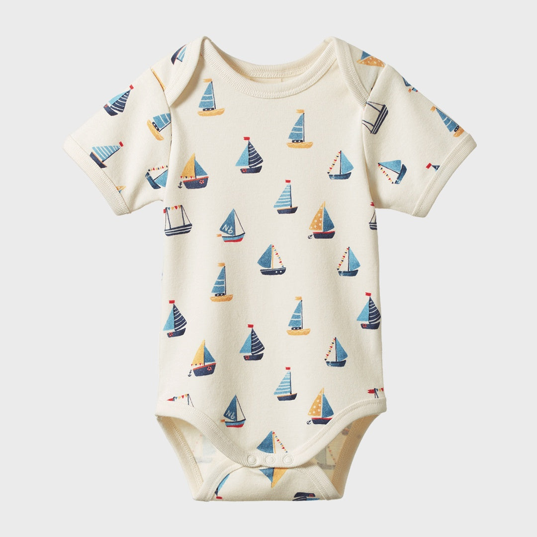 Short Sleeve Bodysuit | Regatta Print