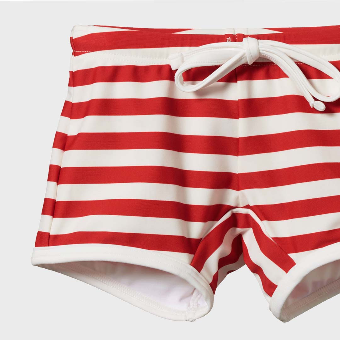 SPLASH SHORTS | RED SEA STRIPE