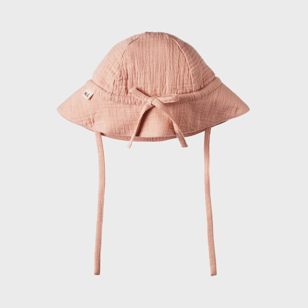 Muslin Sunhat | Rose Dust