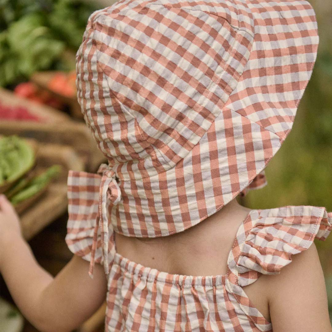 Petal Top | Dandelion Gingham
