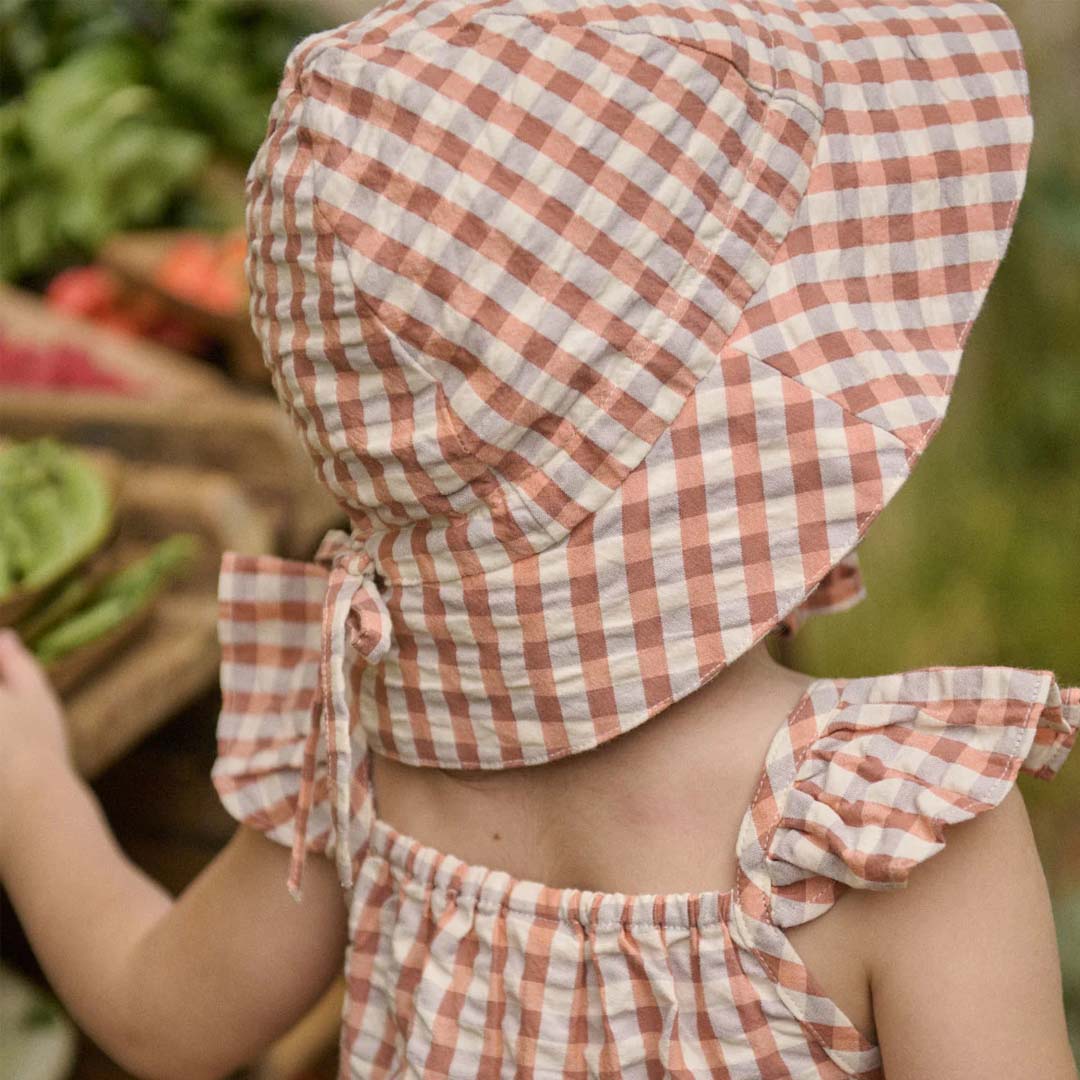 Sunhat | Red Gingham