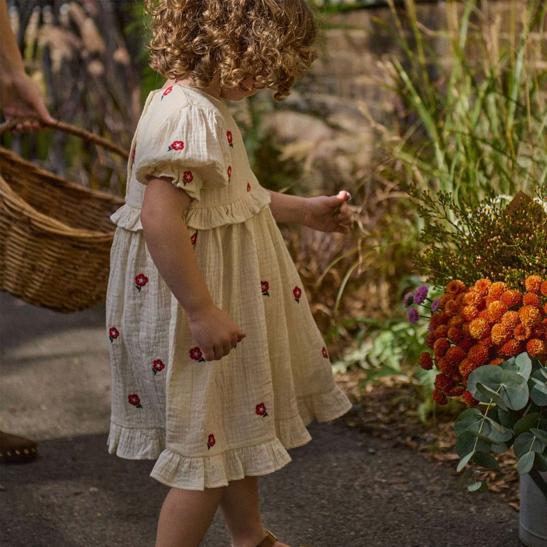 Valentina Dress | Red Flora