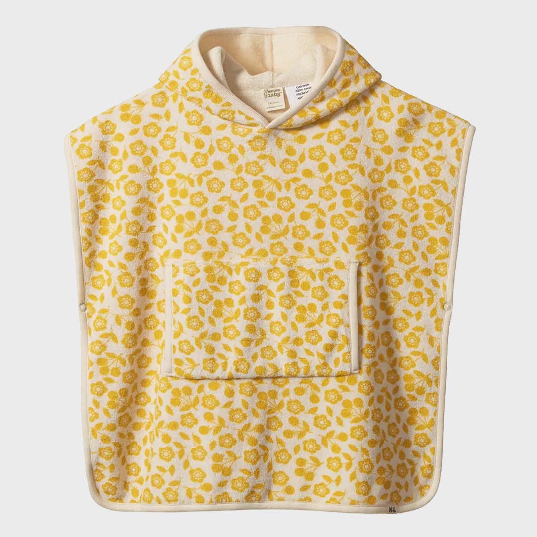Poncho Towel | Kitchen Garden Freesia Print