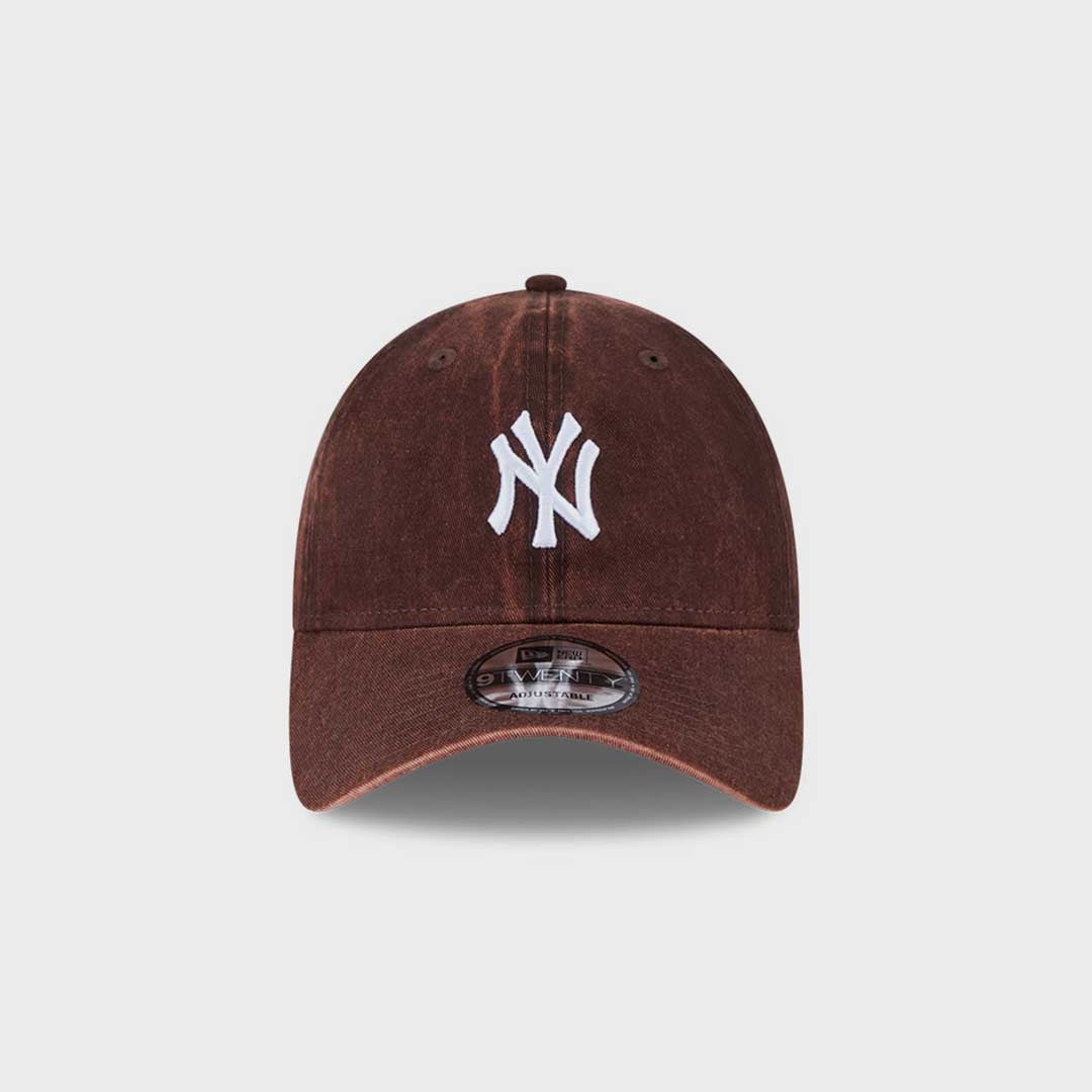 9Twenty NY Yankees | Snow Wash Burnt Wood