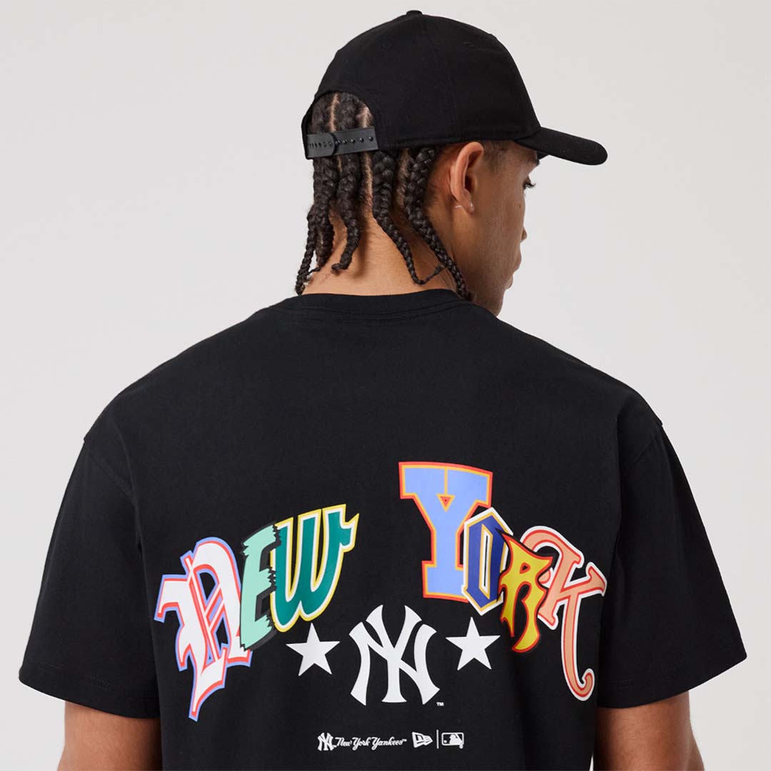 NY Yankees Tee | Black