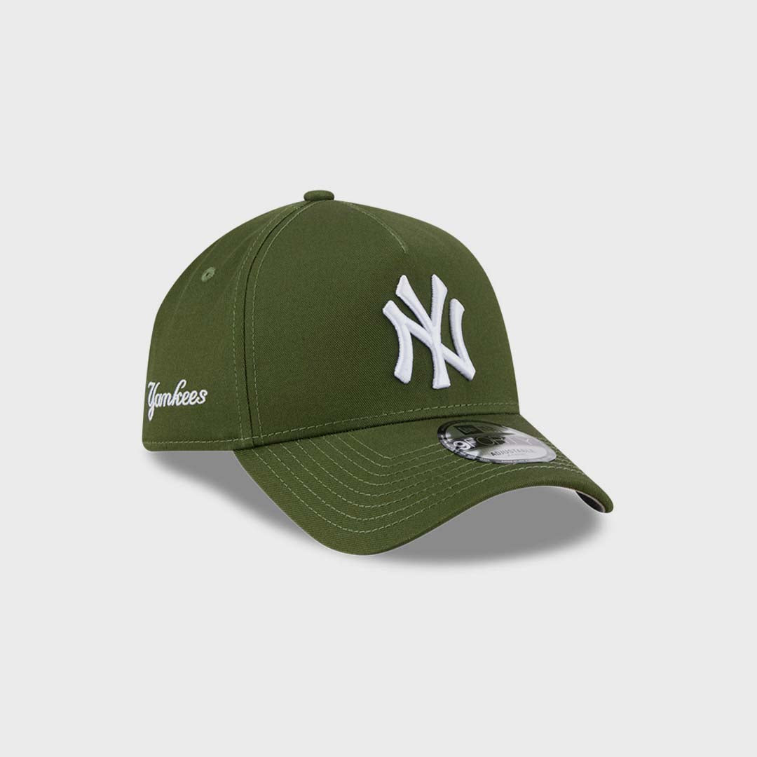 9FORTY A-Frame NY Yankees Cap | Olive Green
