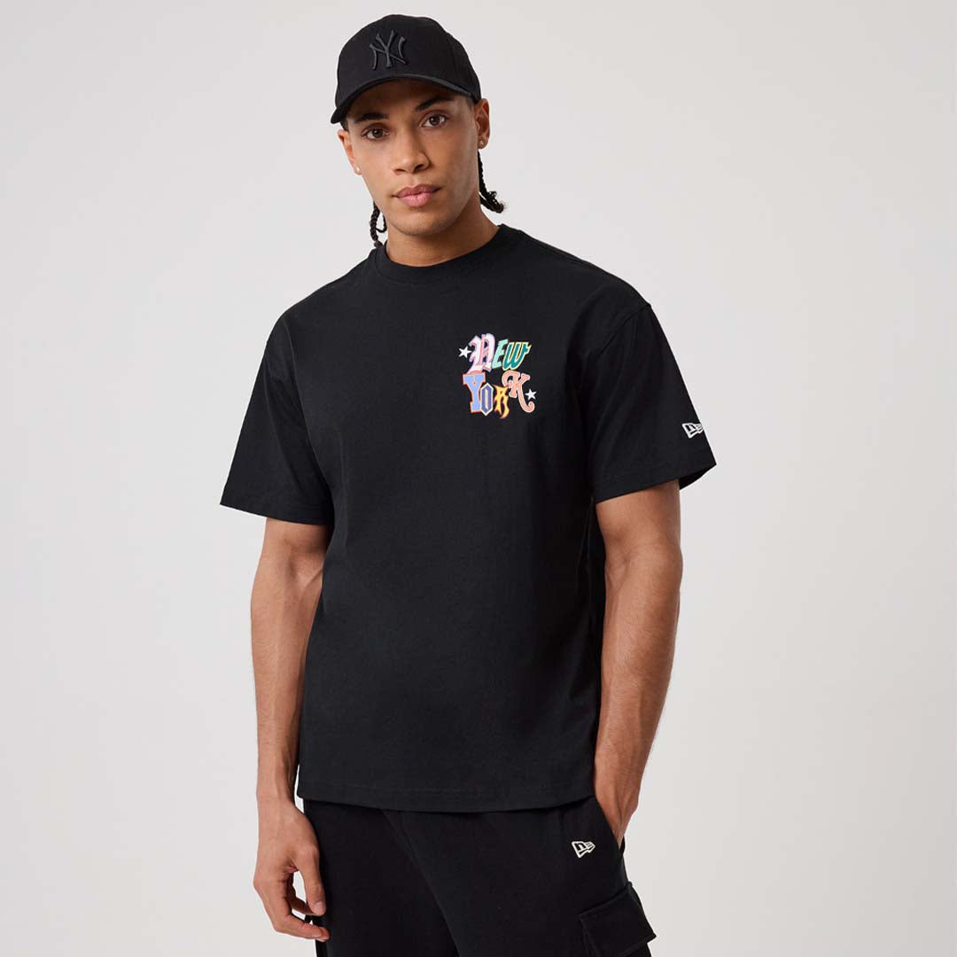 NY Yankees Tee | Black