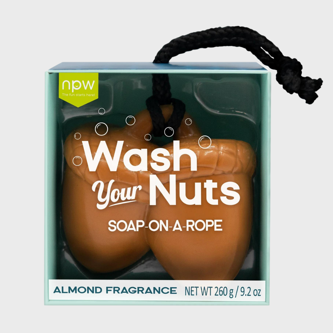 WASH YOUR NUTS SOAP ON A ROPE
