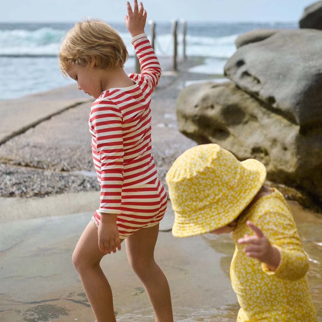 Splash Sunhat | Kitchen Garden Freesia Print