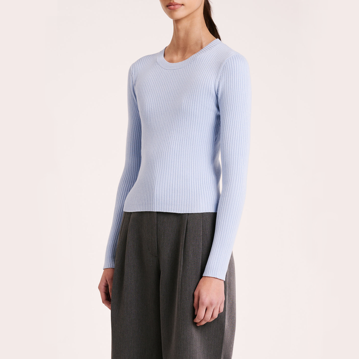 NUDE CLASSIC KNIT | MINERAL BLUE