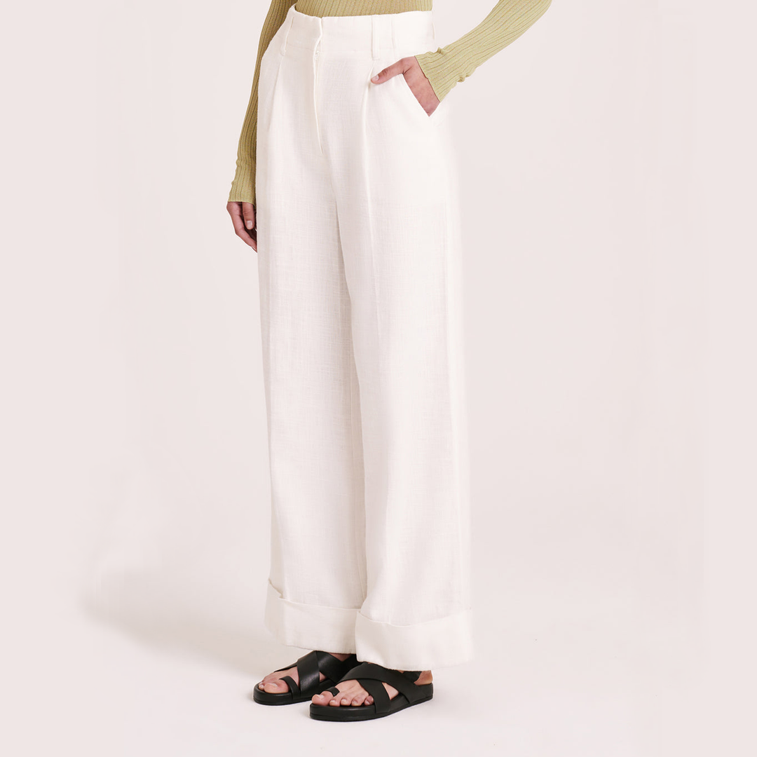 PALOMA TAILORED PANT - SALT