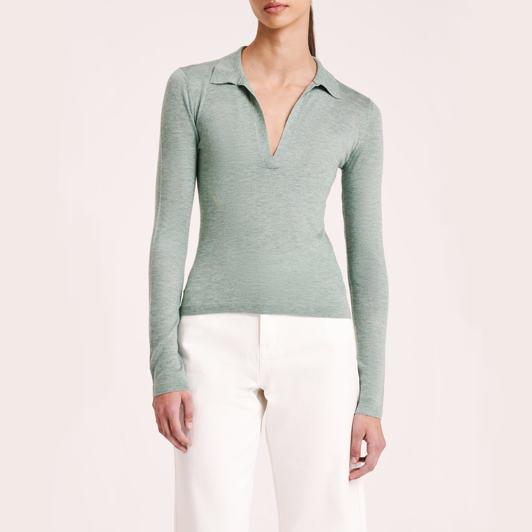 SIAN FINE WOOL KNIT | MIRAGE