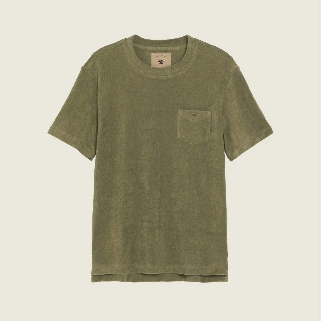 TERRY TEE | KHAKI