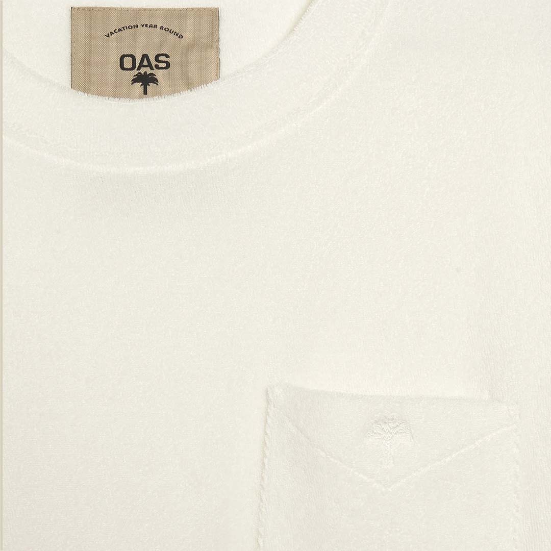 TERRY TEE | WHITE