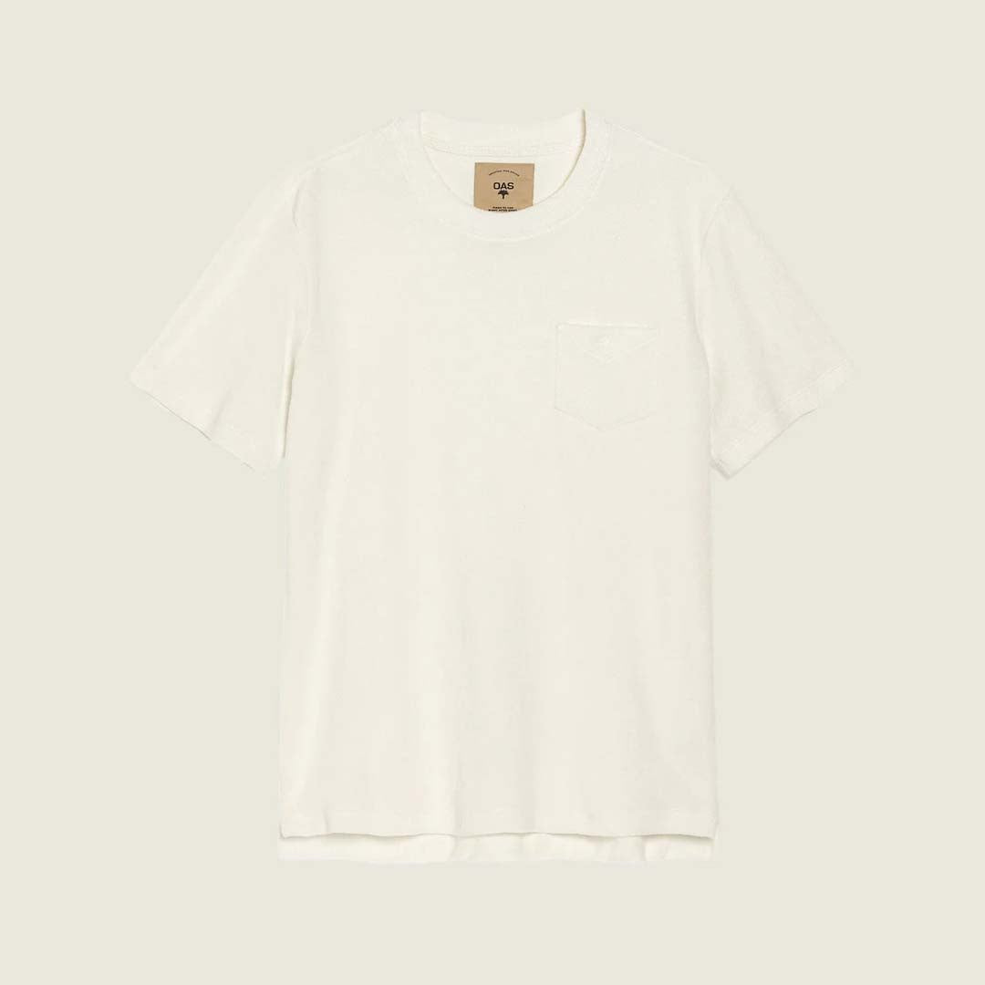 TERRY TEE | WHITE