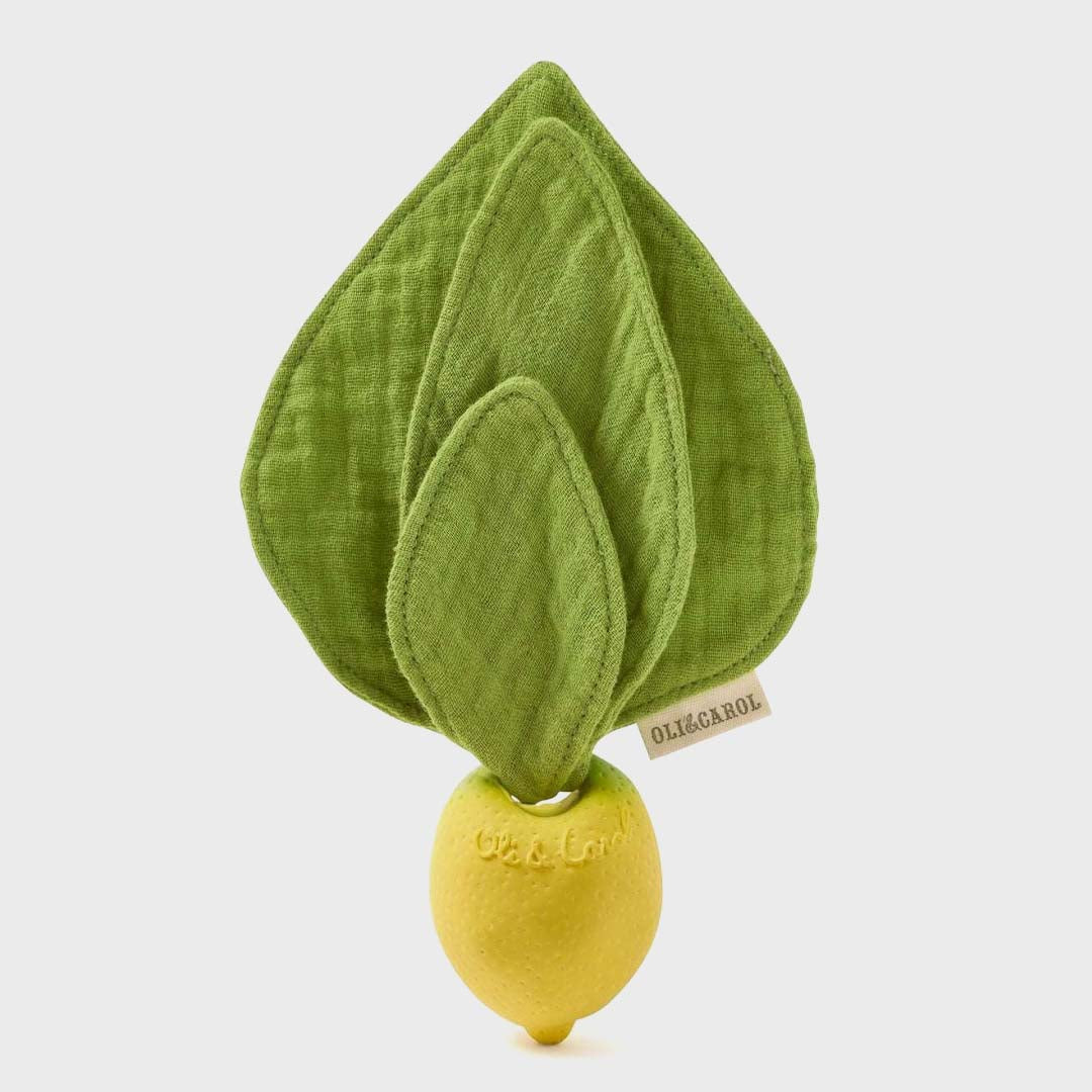 John Lemon Mini Doudou-Teether