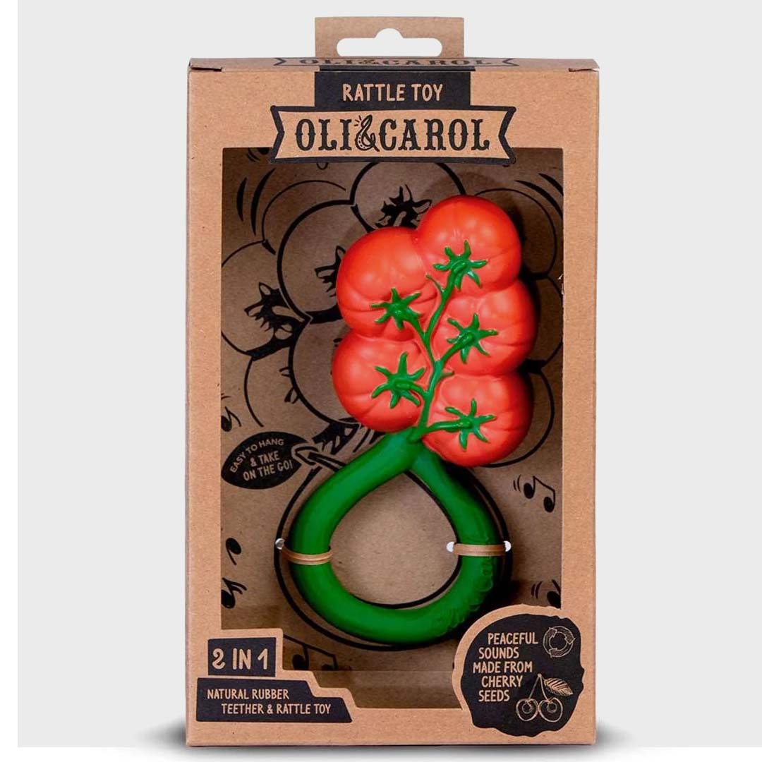 Tomato Rattle Toy